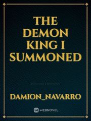 The Demon king I summoned Book