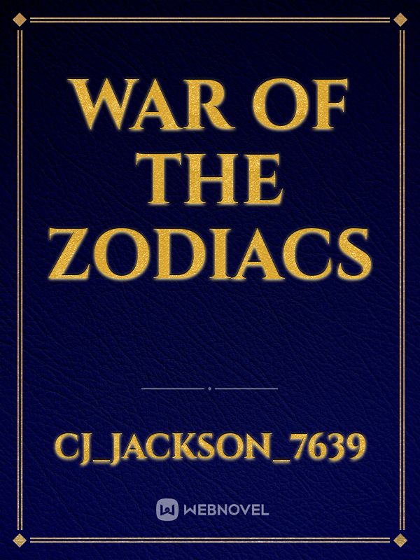War of The Zodiacs Book