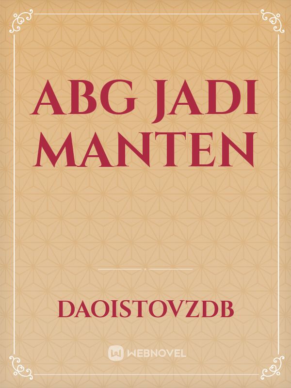 ABG Jadi Manten Book