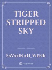 Tiger Stripped Sky Book