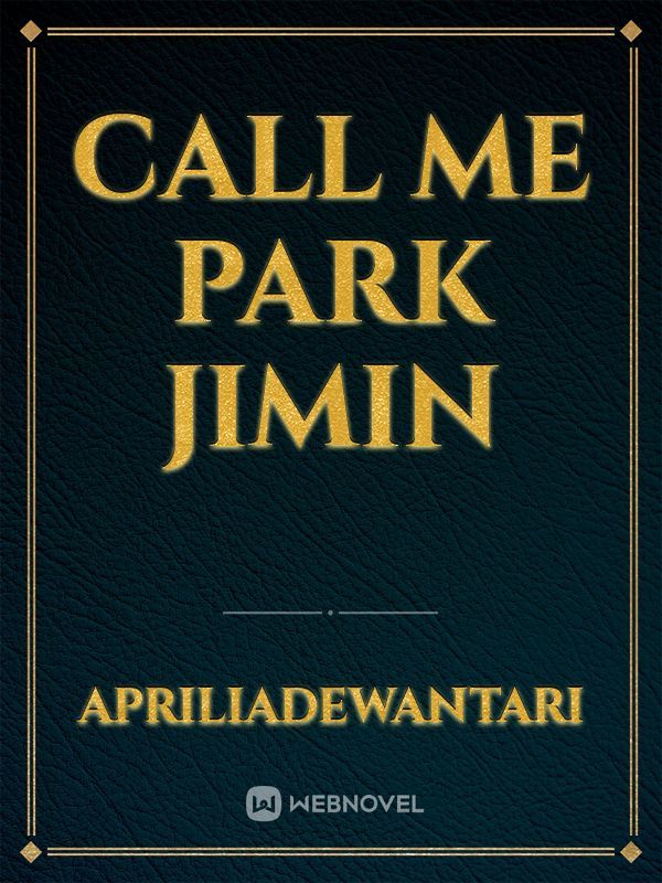 Call Me Park Jimin Book