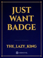 just want badge Book