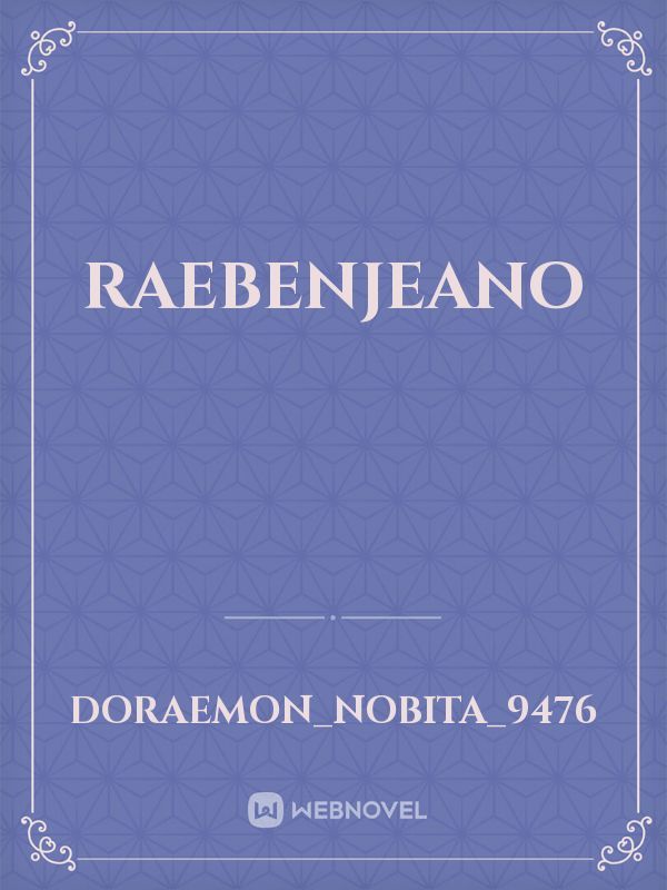 RaebenJeano Book
