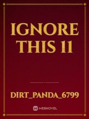 ignore this 11 Book