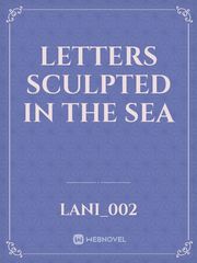 Letters sculpted in the sea Book