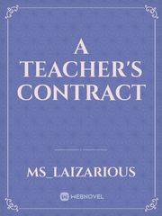 A Teacher's Contract Book