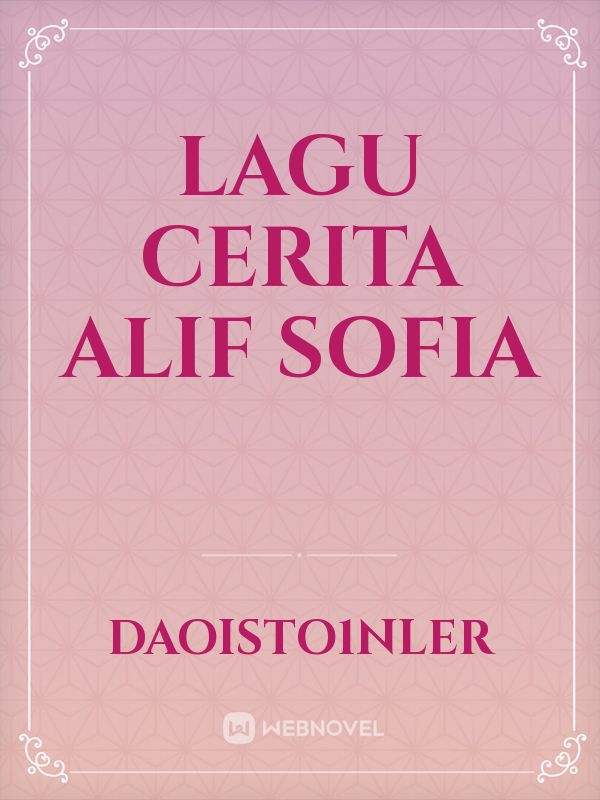 lagu cerita Alif Sofia Book