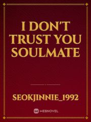 I don't trust you soulmate Book