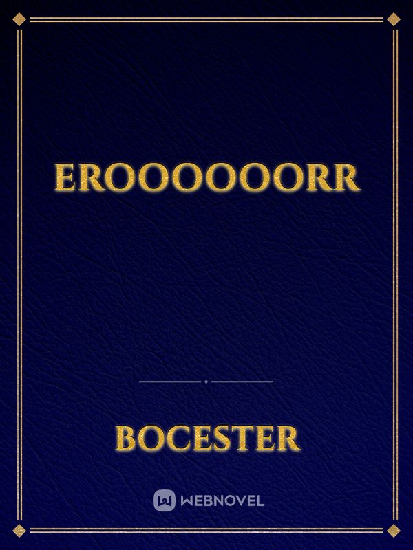EROOOOOORR Book