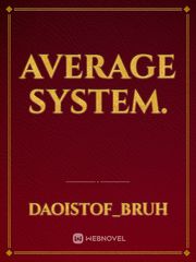 Average System. Book