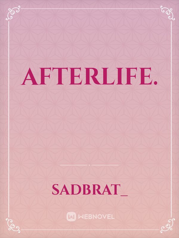 afterlife. Book