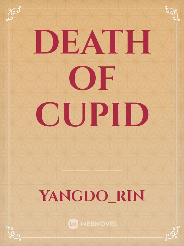 Death of cupid Book