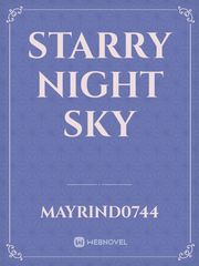 Starry Night Sky Book