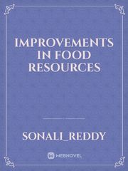 Improvements in Food Resources Book
