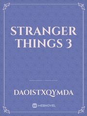 Stranger things 3 Book
