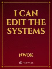 I Can Edit the Systems Book