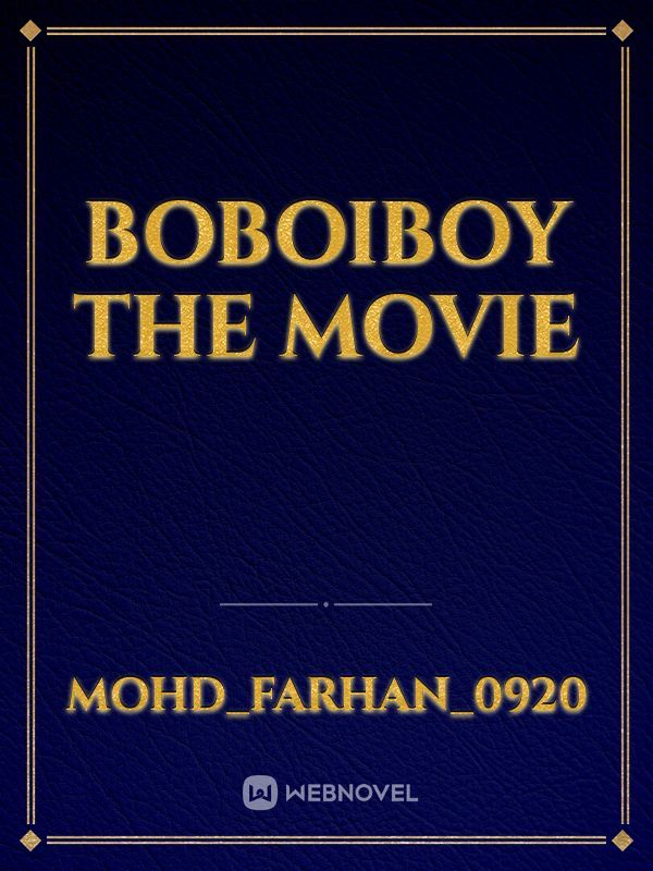 boboiboy the movie Book
