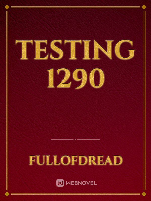 TESTING 1290 Book
