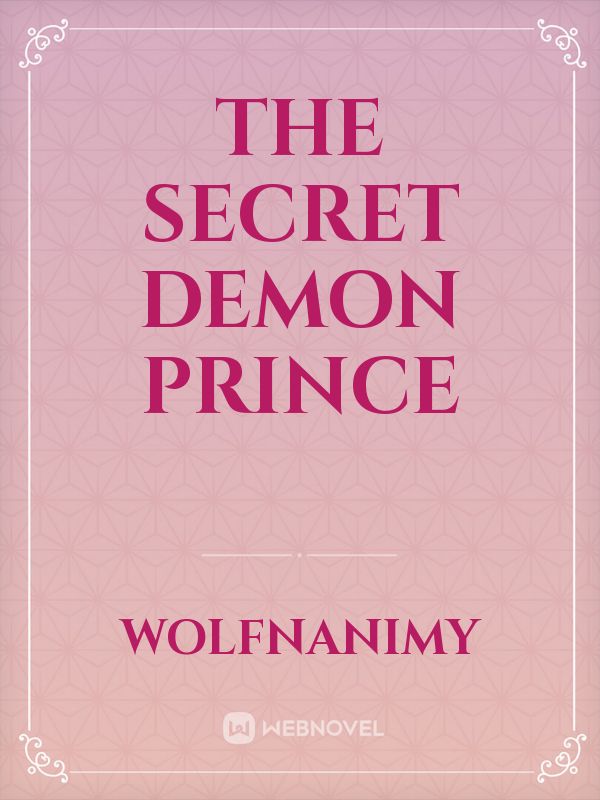 The secret demon prince Book