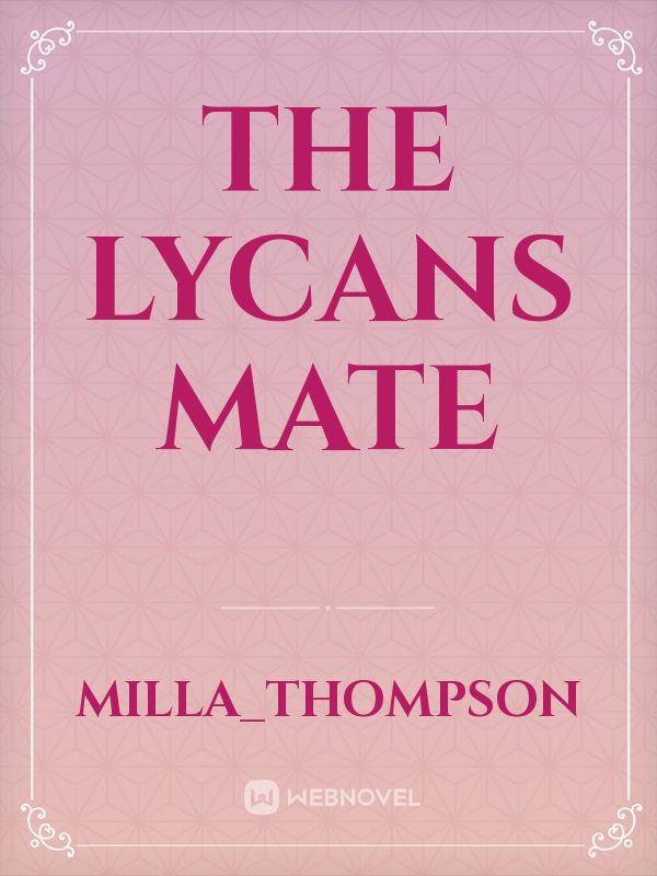 The Lycans Mate Book