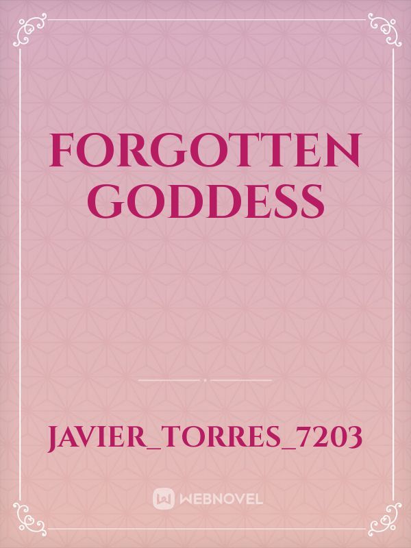 Forgotten Goddess Book