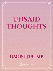 Unsaid thoughts Book