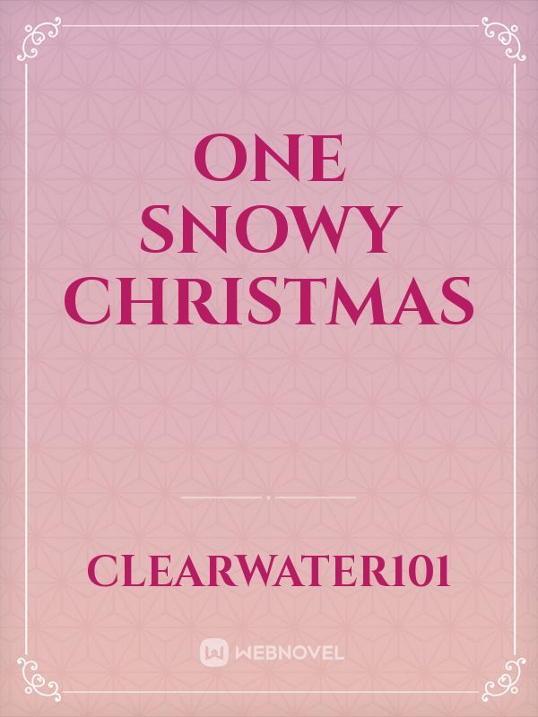 One Snowy Christmas Book