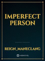 Imperfect Person Book