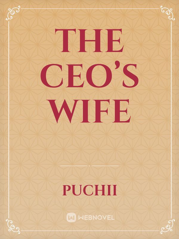 The CEO’S Wife Book