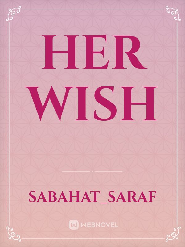 Her wish Book