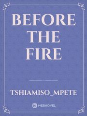 Before the fire Book