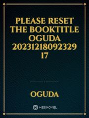 please reset the booktitle Oguda 20231218092329 17 Book