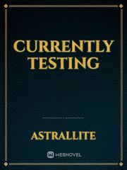 Currently Testing Book
