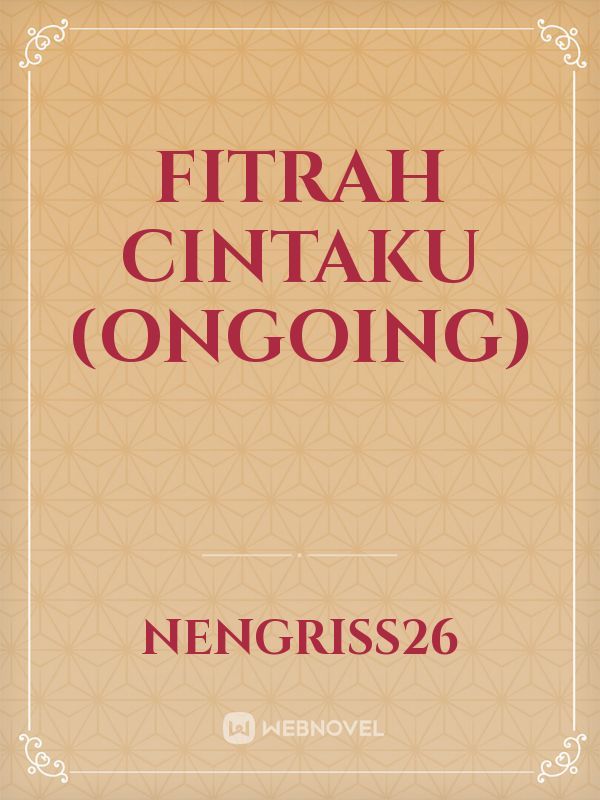 Fitrah cintaku (ongoing) Book