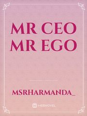 MR CEO MR EGO Book