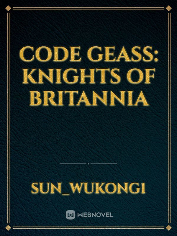Code geass: Knights of Britannia Book
