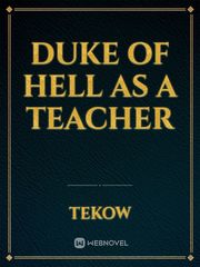 Duke of Hell as a Teacher Book