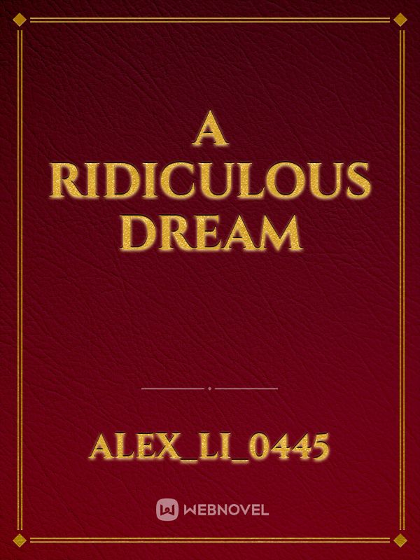 A Ridiculous Dream Book