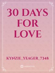 30 days for love Book