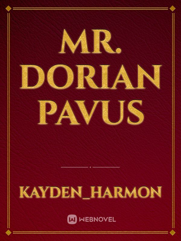 Mr. Dorian Pavus Book