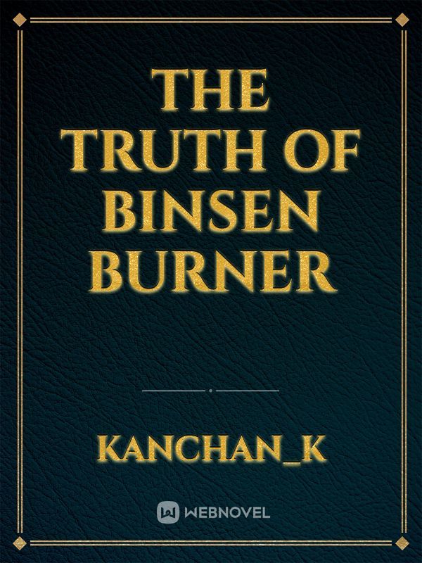 The truth of binsen
burner