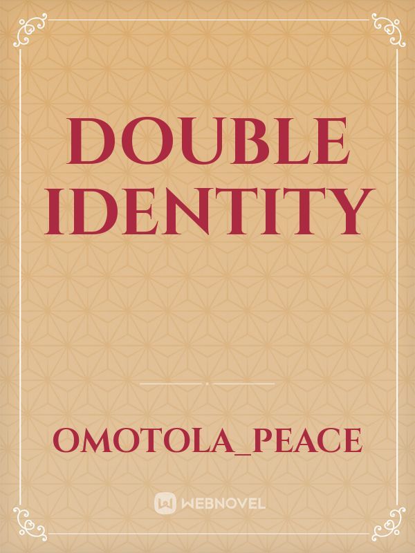 Double Identity Book
