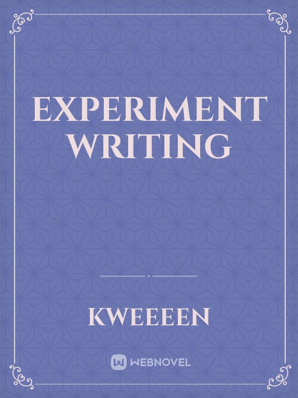 Experiment writing Book