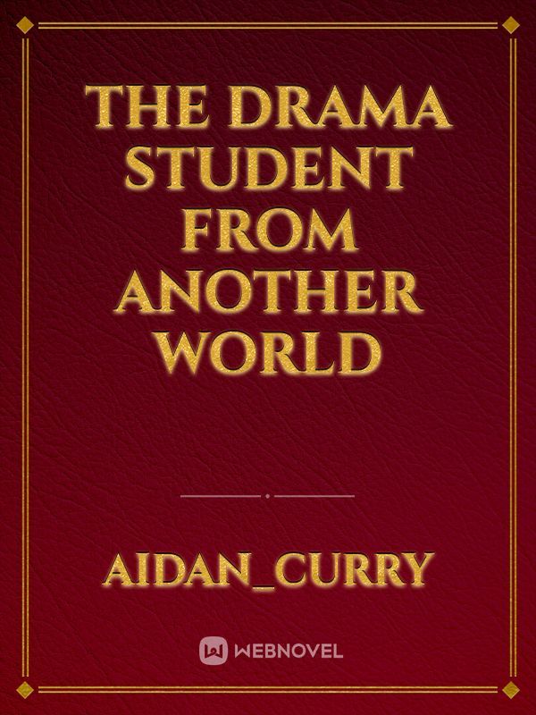 The Drama Student From Another World Book