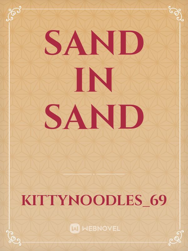 sand in sand Book