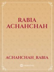 rabia achahchah Book