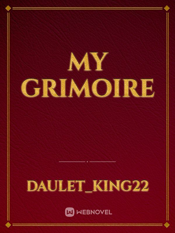 My grimoire Book