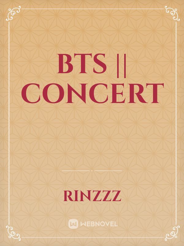 BTS || Concert Book