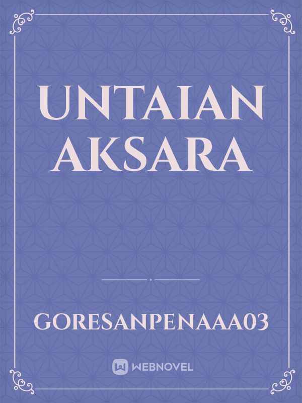 Untaian Aksara Book