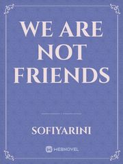 We Are Not Friends Book